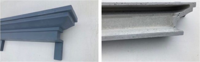 Cast Composite Door Cornice